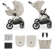 Kinderkraft 2-in-1 Prime 3 Combination Pushchair Sand Dune - Baby Buggy