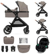Kinderkraft Esme Pro 3-in-1 Combination Pushchair – Sand Beige - Baby Buggy