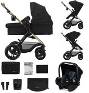 Kinderkraft Moov 2 XL Air Black 3-in-1 Travel System - Baby Buggy