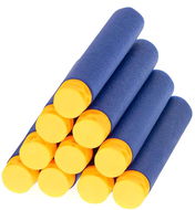 KIK KX7421 Náhradní náboje do pistole Nerf, s měkkým hrotem, 7 cm, 10 ks - Příslušenství Nerf
