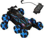KIK KX3739 RC Finger Controlled Car, 8 wheels, with music, blue - Remote Control Car