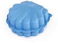 Sandpit Paradiso Shell with Cover Blue - Pískoviště