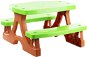 Picnic Table and Benches - Kids' Table