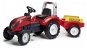 FALK Traktor mit Anhänger - Rutscher-Fahrzeug - Trettraktor