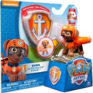 Paw Patrol Zuma Action Pack Pup and Badge - Figure