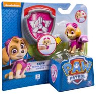 Paw Patrol with Badge and Action Pack - Skye - Figure