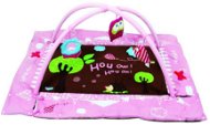 Ludi Playing blanket with mantinel and sword owl pink - Play Pad