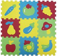 Ludi 84x84 cm Obst und Gemüse - Steckpuzzle