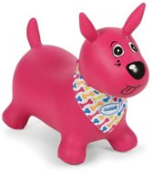 Hüpftier für Kinder Ludi Jumping Dog Pink - Hüpfball / Hüpfstange