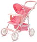 Baby mix Lana Sportovni kočárek pro panenky, pink - Kočárek pro panenky