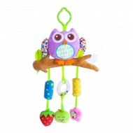 Bo Jungle Závěsná hračka B-Hang On Owl - Pushchair Toy