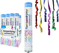 LUMA ejection confetti coloured serpentines, 30 cm - Confetti