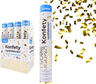 LUMA Trading Vystřelovací konfety zlaté, 30 cm - Confetti