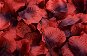 Konfety Okvětní lístky růže 400 ks - červeno černé vlčí mák - Konfety