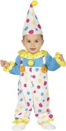 GUIRCA Clown with polka dots costume for the smallest children 18-24 months - Costume