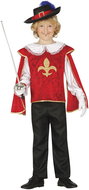 GUIRCA Musketeer red children's costume 5-6 years - Costume
