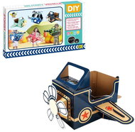Annam Cardboard airplane dark blue 46 × 77,5 × 92,5 cm - Costume