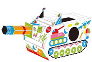 Annam DIY Cardboard tank 33 × 75 × 30 cm - Costume