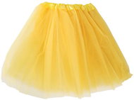 GUIRCA Retro ladies tutu skirt, neon yellow, 40 cm - 80s - disco - Costume