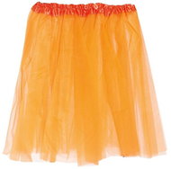 GUIRCA Retro ladies tutu skirt, neon orange, 40 cm - 80s - disco - Costume