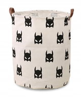 Livefy Toy basket Batman 35 × 45 cm, white - Storage Box