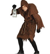 GUIRCA Men's hunchback costume, size 2.5 mm, waist size. L - Costume