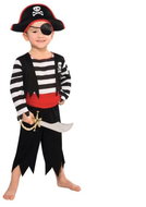 Amscan Children's Pirate costume size 6-8 years - Costume