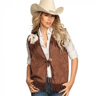 Boland Western vest brown size. M - Costume