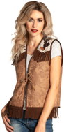 Boland Brown western vest size. M - Costume
