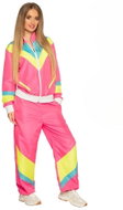 Boland Retro sweatsuit ladies pink sized. L - Costume