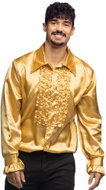 Boland Gold men's disco shirt size. XL - Costume
