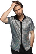 Boland Silver shirt Disco size. M - Costume