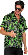 Widmann Shirt with grass print size. XXL - Costume
