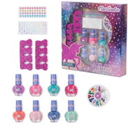 Martinelia Dětská sada na nehty Glitter Unicorn 13 v 1 - Children’s Makeup Set