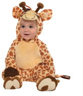 Amscan Children's giraffe costume - size 2 - 3 years - Costume