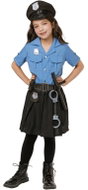 MaDe Carnival dress - policewoman, 130 - 140cm - Costume
