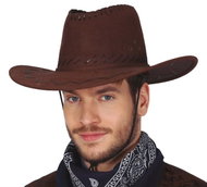 GUIRCA Cowboy dark brown hat - Wide-Brimmed Hat