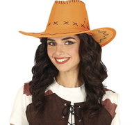 GUIRCA Cowboy hat orange - Costume Accessory