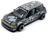 Kaido House Honda Civic (EF) Kaido Manga V1 1987 - 1:64 - Metal Model