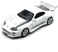 Mini GT Toyota Supra MK4 (A80) VeilSide Combat V-I White Pearl Met 2014 - 1:64 - Metal Model