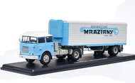 SSM Skoda LIAZ 706 RTTN Tractor with semitrailer Alka N12CH 1:43 - Metal Model