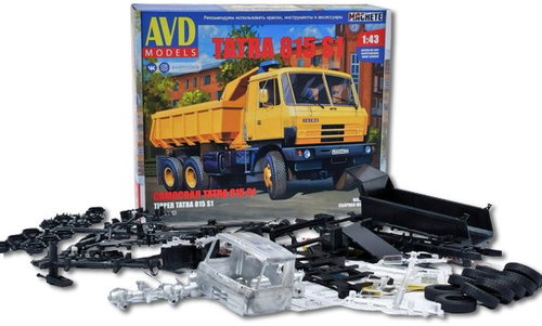 AVD Tatra 815 S1 Tipper Truck 1:43 - Metal Model - Main image