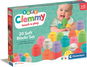 Clementoni Soft Clemmy Sada 20 měkkých kostek - Kostky pro děti