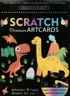 FANDY Obrázek škrabací Mark 9 ks 07, dinosaurus - Creative Kit