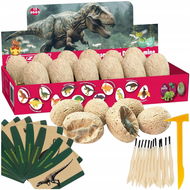 Kruzzel 24982 Set for small archaeologists - dinosaur eggs, 12 pcs - Kísérletezős játék