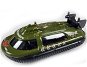 Mikro trading Vojenský člun s motorem zelený 7 cm kov 1:64 volný chod  - Auto
