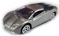 Mikro trading Auto sportovní kov 7,5 cm 1:64 v krabičce - stříbrné - Auto