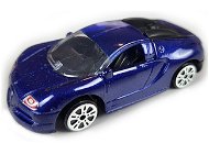 Mikro trading Auto sportovní kov 7,5 cm 1:64 v krabičce - modré - Auto