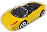 Mikro trading Auto sportovní kov 7,5 cm 1:64 v krabičce - žluté - Auto