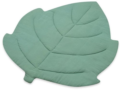 New Baby Muslin Pad Leaf mint - Play Pad - Main image